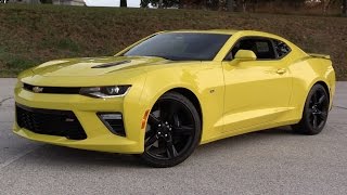 2016 Chevrolet Camaro SS 6Spd Start Up Road Test and In Depth Review [upl. by Levi619]