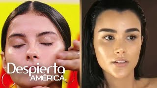 Piel de cristal la tendencia de maquillaje que están luciendo las famosas [upl. by Airdnal]