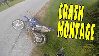 ZackGoes Dirt Bike Crash and Fails Compilation [upl. by Mikey990]