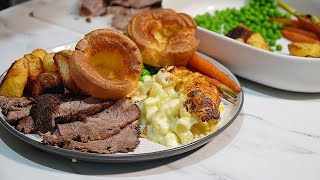 Quick ROAST BEEF Dinner 1 Hour 20 mins and could be LESS [upl. by Anotyad781]