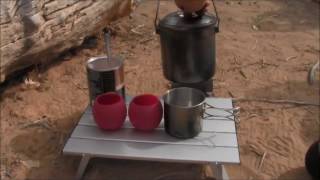 Ultralight Wood Burning Firebox G2 Nano Backpacking Stove Boiling Water [upl. by Naara]