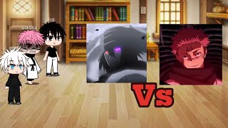 Jujutsu kaisen react to Sasuke as new studentSASUKE VS SUKUNA [upl. by Ballinger913]