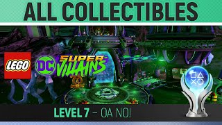 LEGO DC SuperVillains  Level 7  Oa NO 🏆 100 All Collectibles Guide [upl. by Yhtuv]