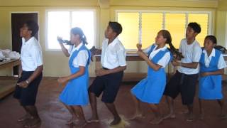 Amerindian dance Sand Creek secondary school Guyana [upl. by Nollid337]