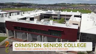 Ormiston Senior College  Auckland  Aerial Flyover [upl. by Llenrap]