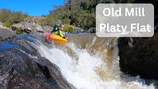 KAYAKING Old Mill to Platy Flat  Low water [upl. by Annaoi]