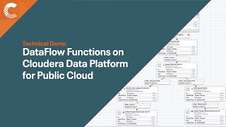 Cloudera DataFlow Functions for Public Cloud powered by Apache NiFi [upl. by Maxwell293]