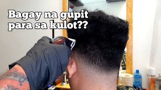 BAGAY NA GUPIT PARA SA MGA KULOTLow Fade Tutorial [upl. by Neirda843]