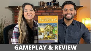 Agricola  Playthrough amp Review Uwe Rosenberg Series [upl. by Lowndes]