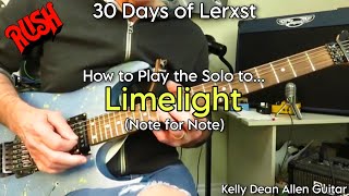 How to Play the Solo to Limelight Correctly  Rush Alex Lifeson Is He Teaching it Wrong [upl. by Lede457]