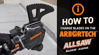 200X Quick Switch Blade Change  Arbortech Tools [upl. by Elocel382]