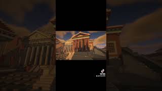 The Forum Romanum ancienthistory history minecraft romanempire rome spqr forum [upl. by Akedijn483]