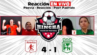 Reacciones EN VIVO 🔴🔴 América de Cali 4 vs 🟢⚪Atlético Nacoinal 1  Liga Betplay 2024 I [upl. by Whittemore125]