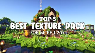 Top 5 Texture Pack For MCPE 120 [upl. by Nuahsel]