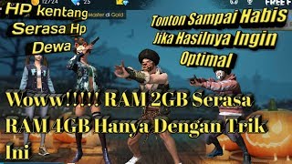 MENGATASI LAG BERMAIN FREE FIRE DIJAMIN 100 WORK PART 2 [upl. by Hepsibah]