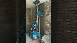 What is a wall plaster machineWhat is the thickness of plasteringplasterplasteringconstruction [upl. by Eitsyrhc]