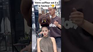 Votre coiffeur estil a la hauteur  Coiffure de Peppa pig😂 [upl. by Oeak]