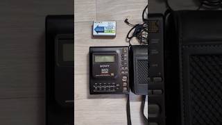 Sony MZ1 MiniDisc MD Walkman Recorder Portable sony youtubeshorts youtube retro [upl. by Odey850]