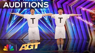 TT Brothers Will Make You SMILE  Auditions  AGT 2024 [upl. by Lorrayne]