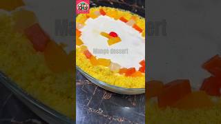 15 Minutes Dessert Recipe With Mango  Easy amp Delicious  Mango Delight  No Bake Mango Cake [upl. by Lauhsoj]