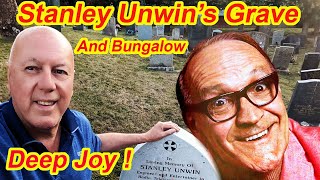 Professor Stanley Unwin’s Grave Mini Bio and Bungalow Famous Celebrity Graves [upl. by Yednarb]