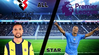 SÜPER LİG VS PREMİER LİG ALL STAR  EA FC 25 PSP [upl. by Odraude]