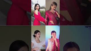 Gualbi Sadi 💝💖 Anjali Rai 🆚 Sona Shirsat 🆚 Aayushi Verma 🆚 Inayat  trendshortgulabisadiviral [upl. by Beetner]