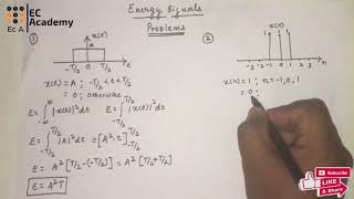 98 PROBLEMS on Energy signals  EC Academy [upl. by Harutak921]