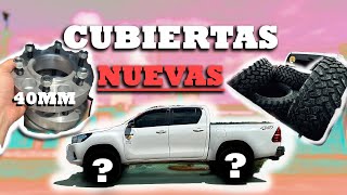 CUBIERTAS Y ESPACIADORES NUEVOS 😍 Para la HILUX QUEDO un SUEÑO Maximerhell [upl. by Kendricks890]