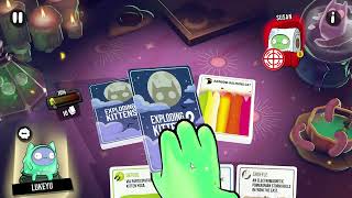 The quickest Exploding Kittens 2 game I have ever played [upl. by Eyahsal653]