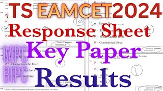 Ts Eamcet 2024 Response Sheet amp Key Paper  Ts Eamcet 2024 Results Release Date [upl. by Ahsian]