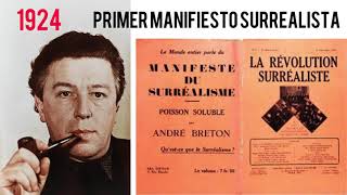 Primer MANIFIESTO DEL SURREALISMO 🐟 André Breton [upl. by Felicidad354]