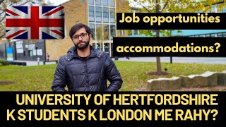 University of Hertfordshire students accommodations  Hertfordshire students can live in London [upl. by Dwayne737]