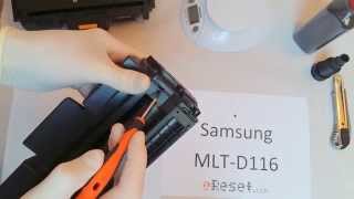 Samsung MLTD116 Toner refill Xerox 106R02775 106R2777 M2625 M2825 M2675 M2875 3215 3225 3052 3260 [upl. by Eislehc]