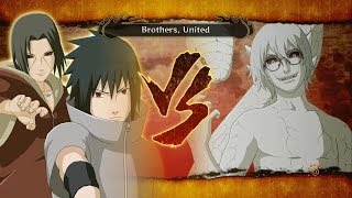 Naruto Shippuden Ultimate Ninja Storm 3 FULL BURST  Sage Kabuto vs Sasuke amp Itachi Boss Battle [upl. by Agate906]