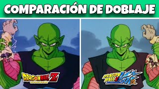 PICCOLO VS DR GERO  Comparación de doblaje DBZ y DBZ Kai Castellano [upl. by Aenad622]