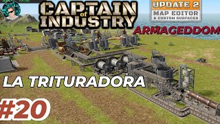 LAS HORMIGONERAS Y LOS DESASTRES 20  CAPTAIN OF INDUSTRY  UPDATE 2  GAMEPLAY  ESPAÑOL [upl. by Nared]