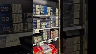 Duty Free Basel Airport Switzerland Cigarettes Tobacco Alcohol etc 25 May 2024 [upl. by Elrod218]