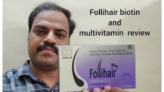 Follihair tablet Tamil review [upl. by Garneau579]