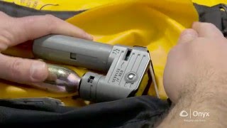 Onyx A33 InSight Life Jacket Overview  Rearming and Repacking [upl. by Pinkerton]