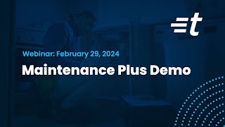 Maintenance Plus Demo  A TurboTenant Webinar [upl. by Parsaye]