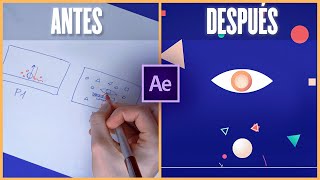 😎 Cómo MEJORAR una ANIMACION de MOTION GRAPHICS en After Effects  Tutorial PASO a PASO ✅ [upl. by Leroj]