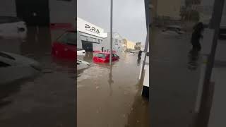 Polígono industrial de Viladecans inundado por la Dana [upl. by Leschen]