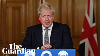 Boris Johnson announces new onemonth lockdown for England [upl. by Fredel227]