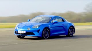 Stig Lap Alpine A110  Top Gear Series 25 [upl. by Nereen]