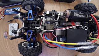 Acme NB16T RC Stadium Truck  Nitro to Brushed Motor Conversion [upl. by Ailahs]