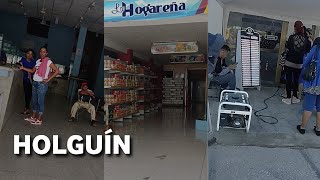 “De uno en uno porque no hay CORRIENTE” TIENDAS en Holguín [upl. by Nomal333]