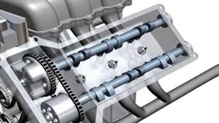 How an engine works  comprehensive tutorial animation featuring Toyota engine technologies 2008 [upl. by Anrahs]