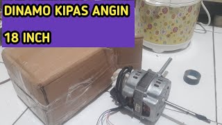 UNBOXING DINAMO KIPAS ANGIN 18 INCH [upl. by Borrell885]