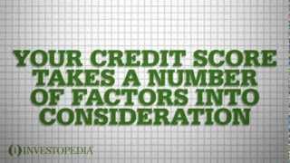 Investopedia Video 3 Important Credit Score Factors [upl. by Blynn]